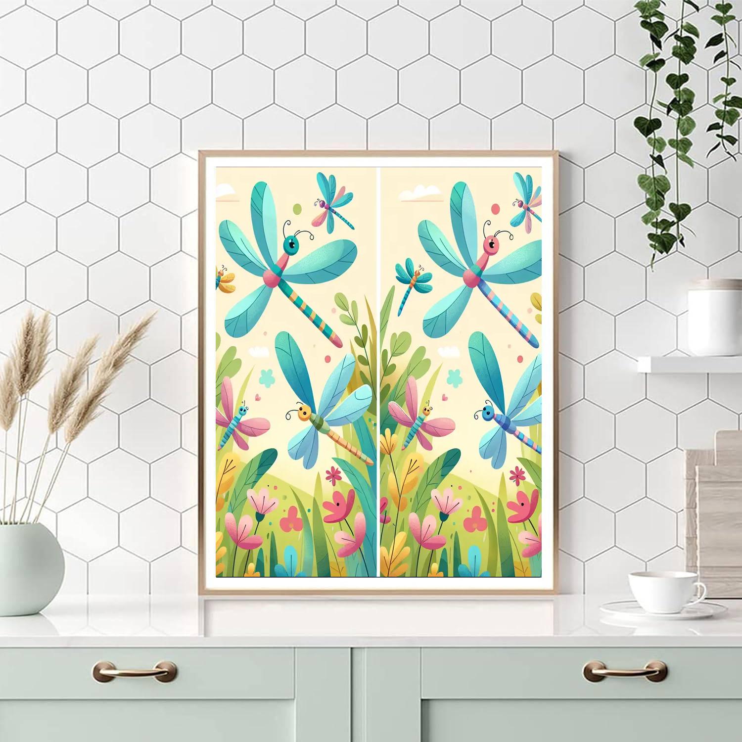 Dragonfly Dance Delight Paint By Numbers