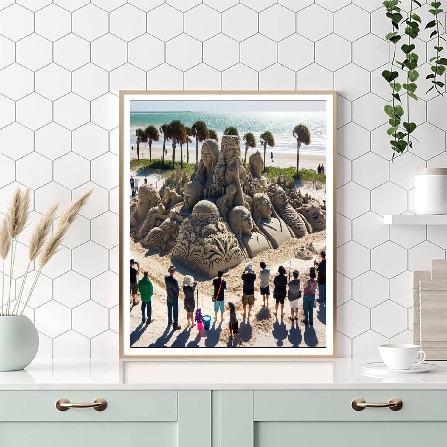 Sandfest - Texas DIY Paint By Numbers