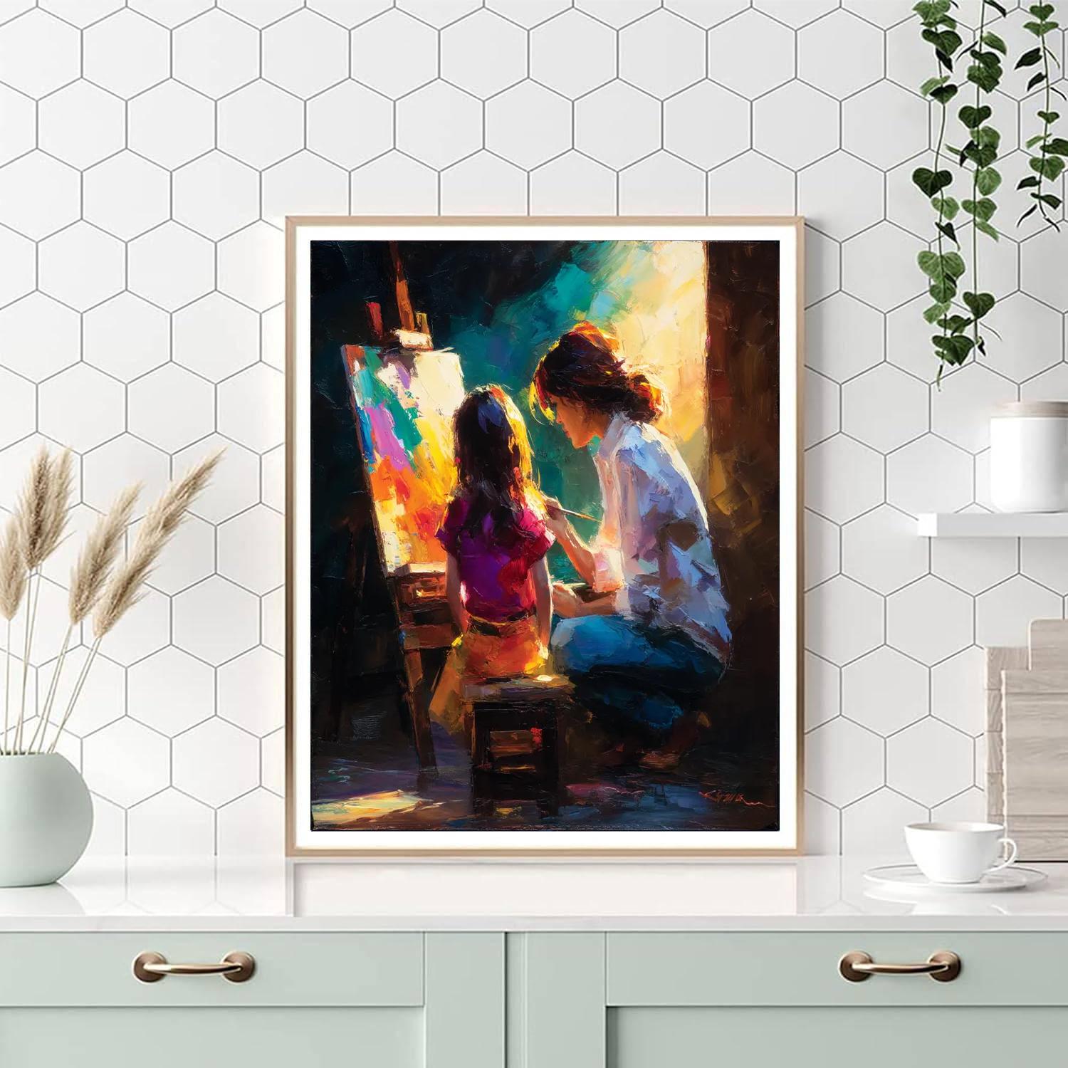 Love's Canvas Paint By Numbers Kits