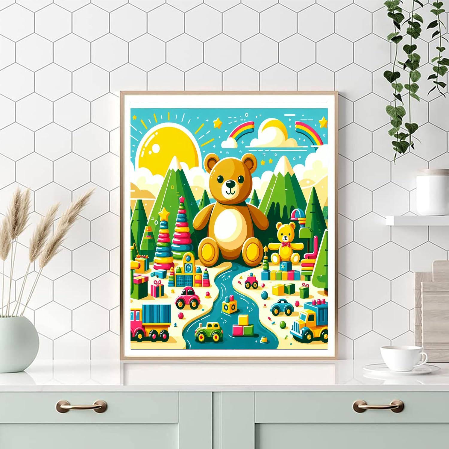 Giant's Playground Paint By Color