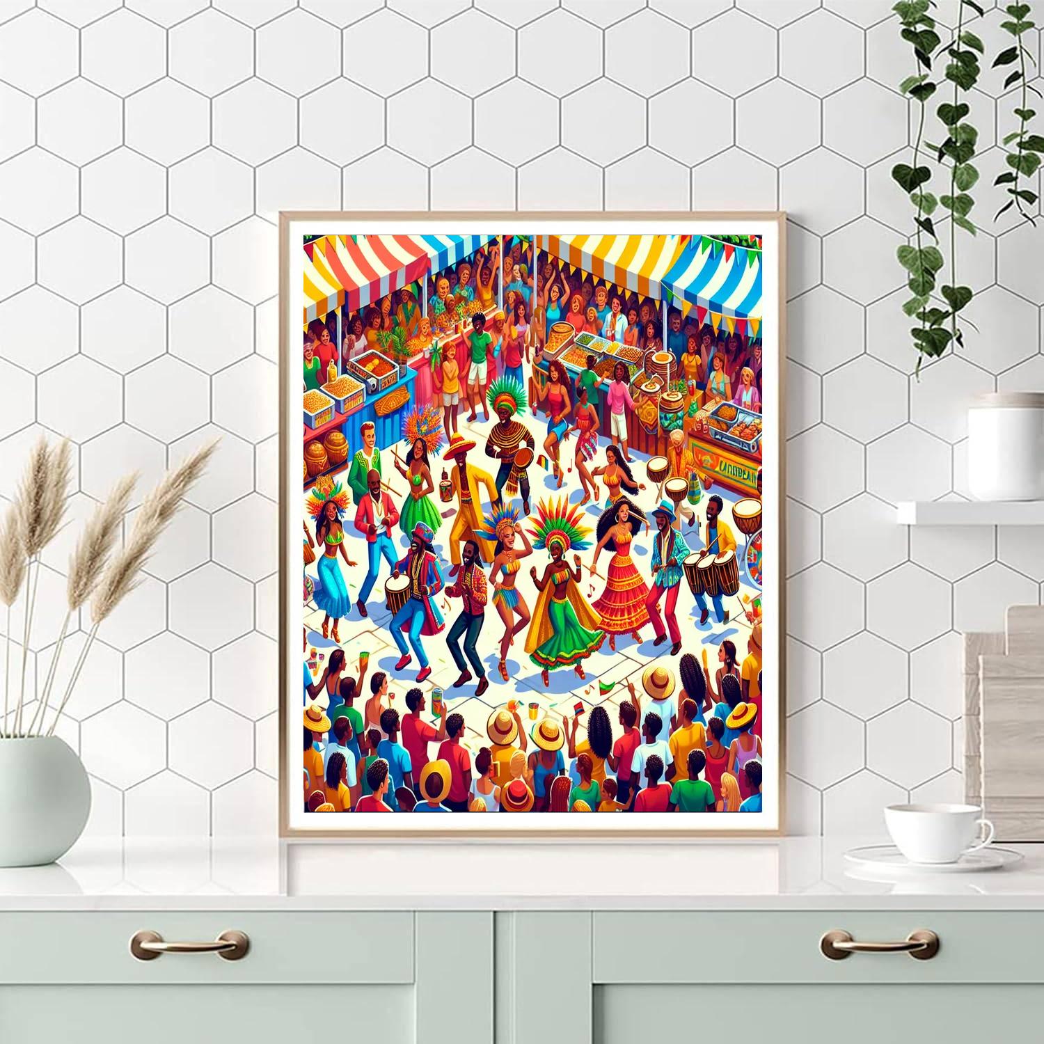 Kingston Carifesta Paint By Numbers Kits