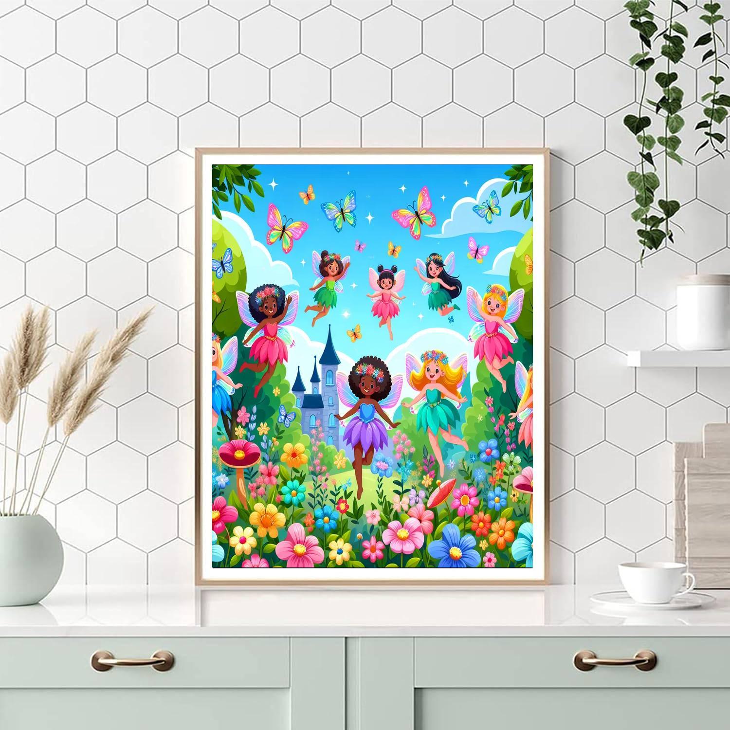 Fantasy Quest With Fairies Painting By Numbers Kit