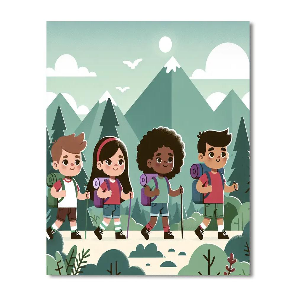 Wilderness Wanderlust Numbered Painting Kits