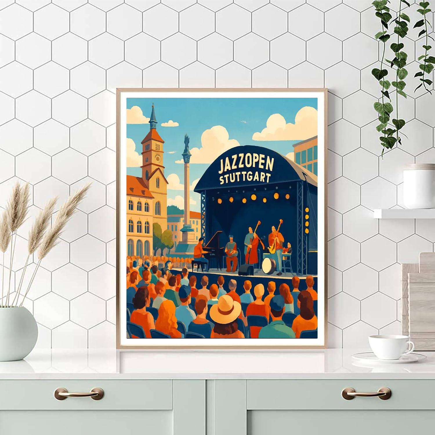 Jazzopen Stuttgart - Stuttgart, Germany Painting Number Kit