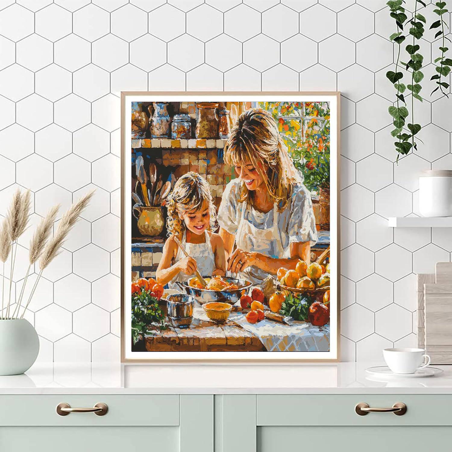 Mother’s Culinary Secrets DIY Paint By Numbers