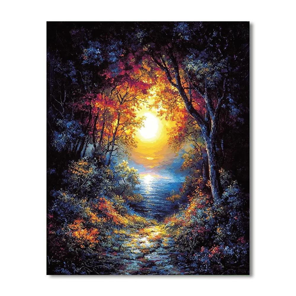 Caravaggio Inspired Illusive Harmony  Painting By Numbers Kit