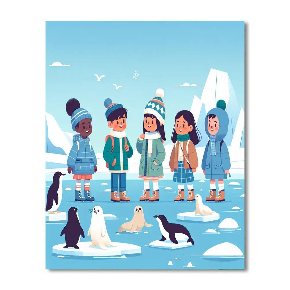 Adventure To The Arctic Paint By Numbers