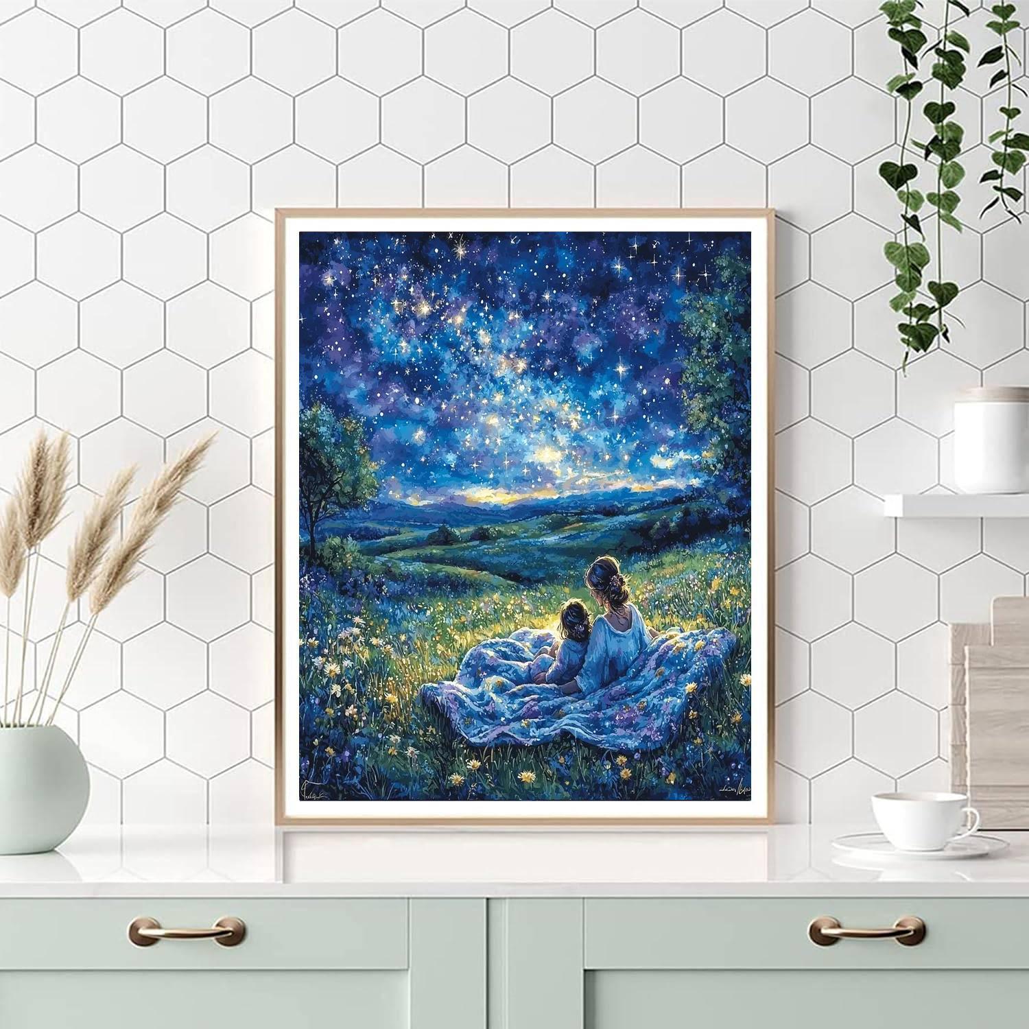Together Under The Stars DIY Paint By Numbers