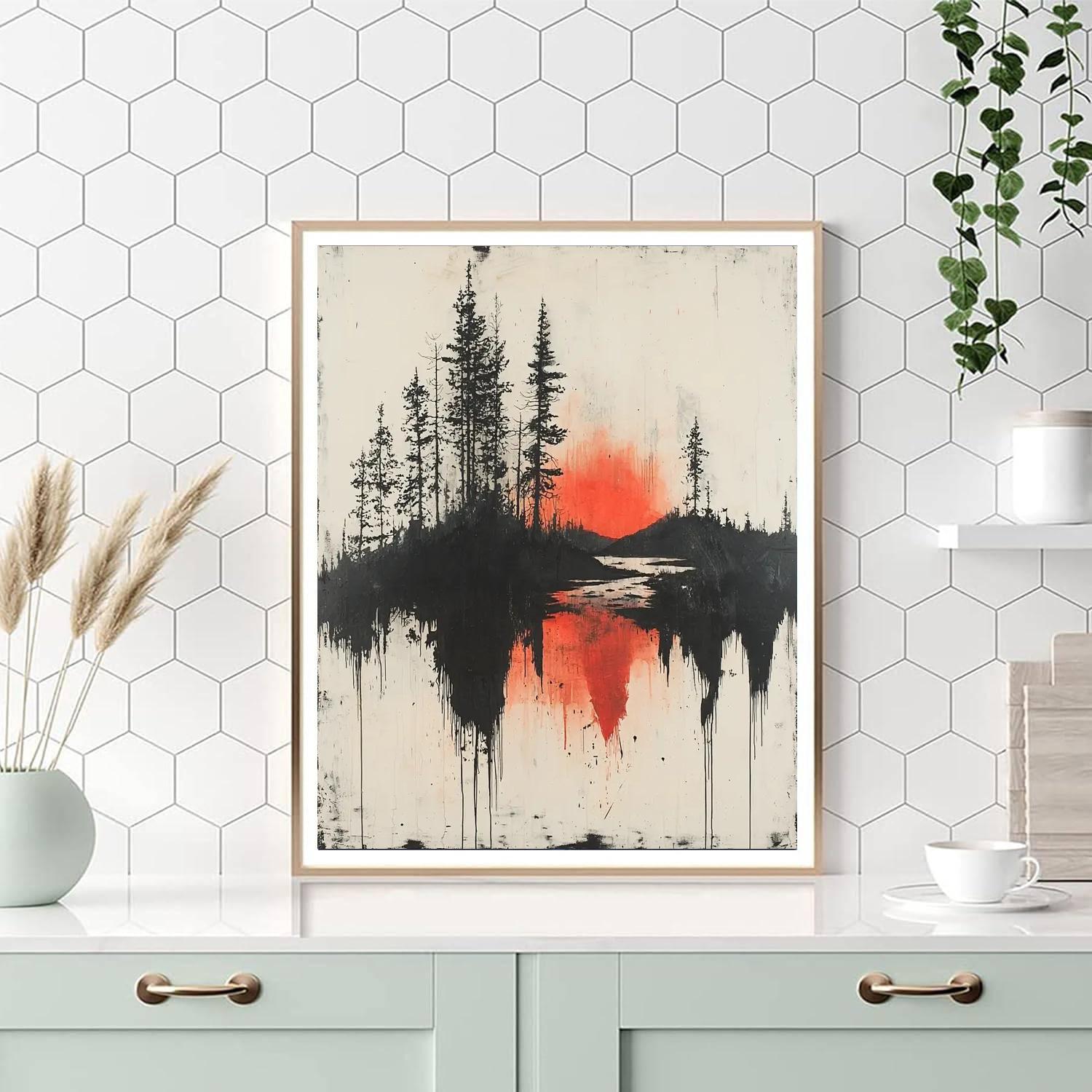 Banksy Inspired Nature's Voice  Numbered Painting Kits