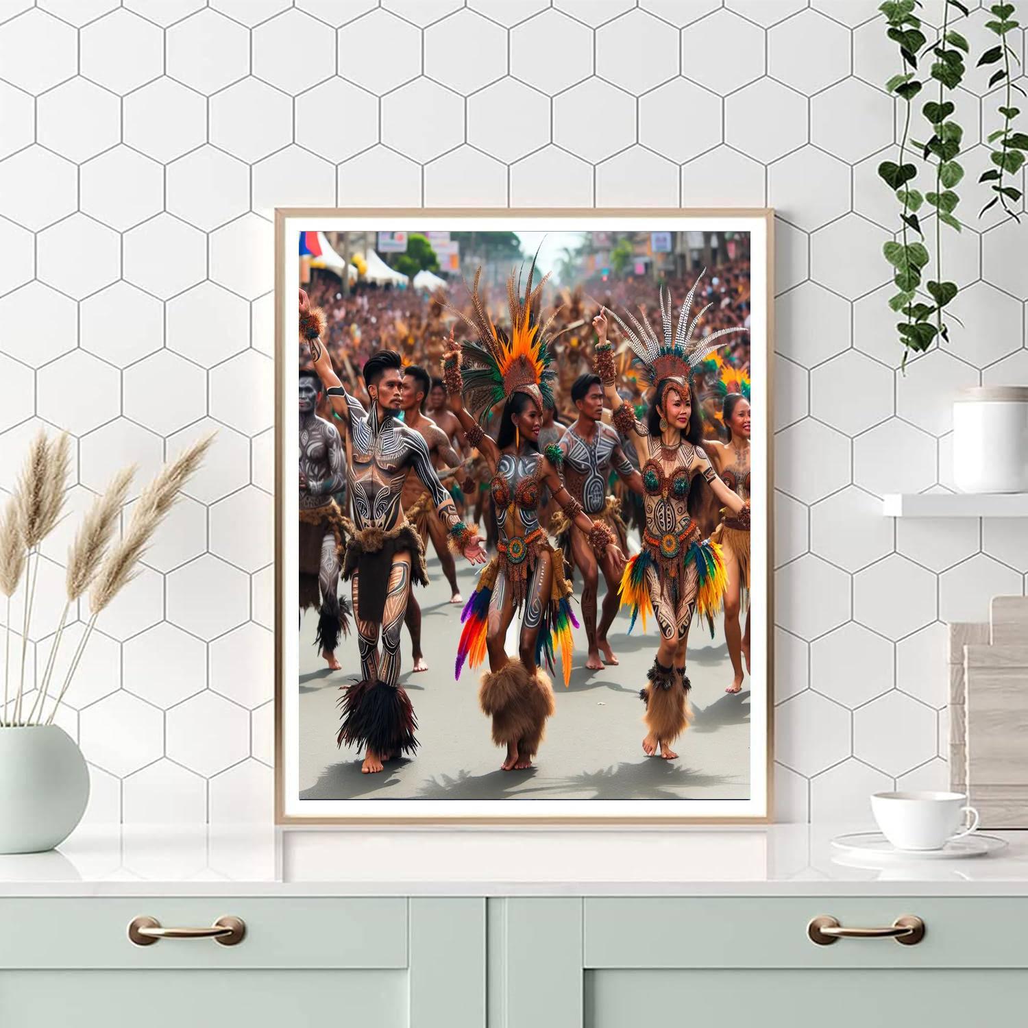 Pintados Festival - Philippines Paint By Color