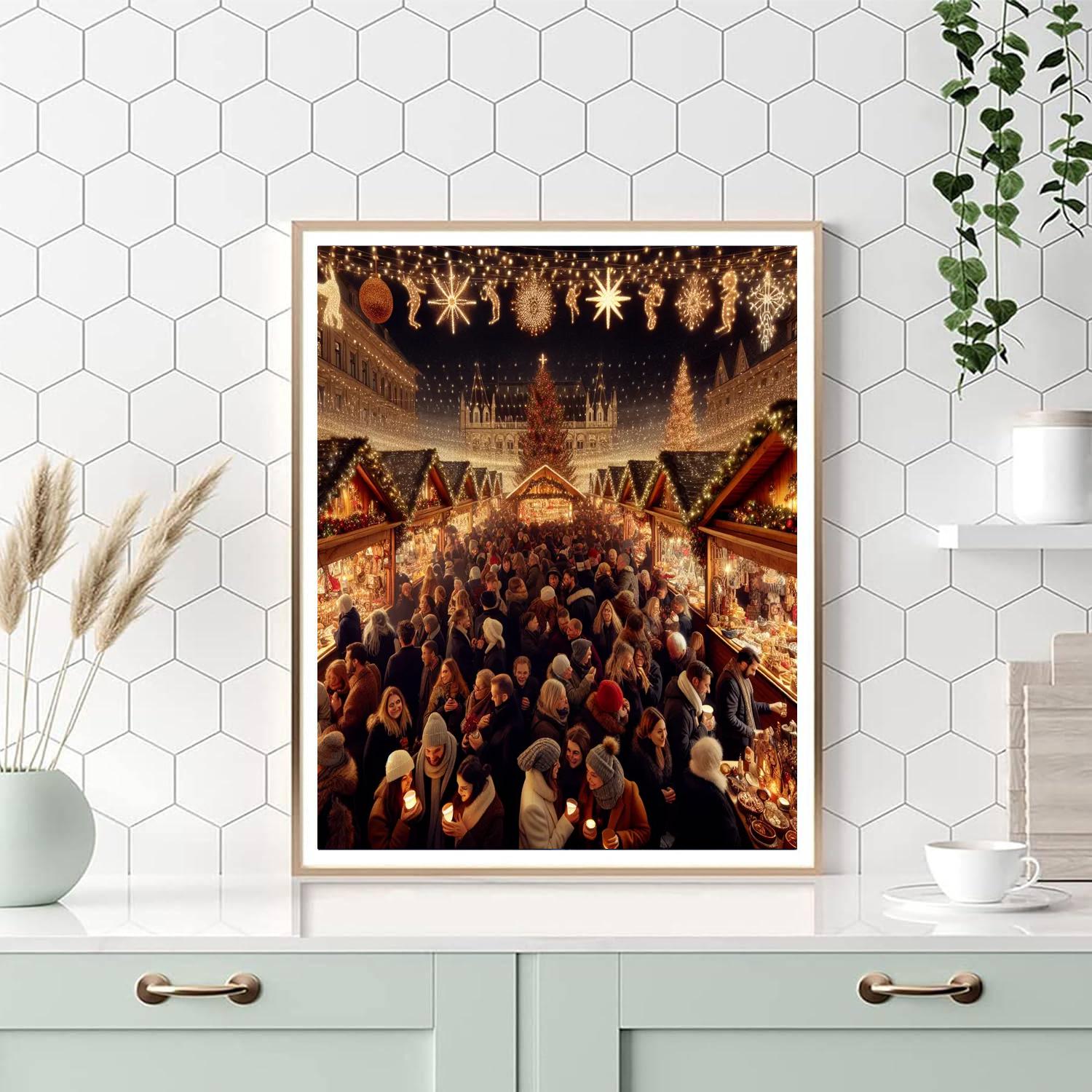 Oberhausen Christmas Market - Germany Paint By Color