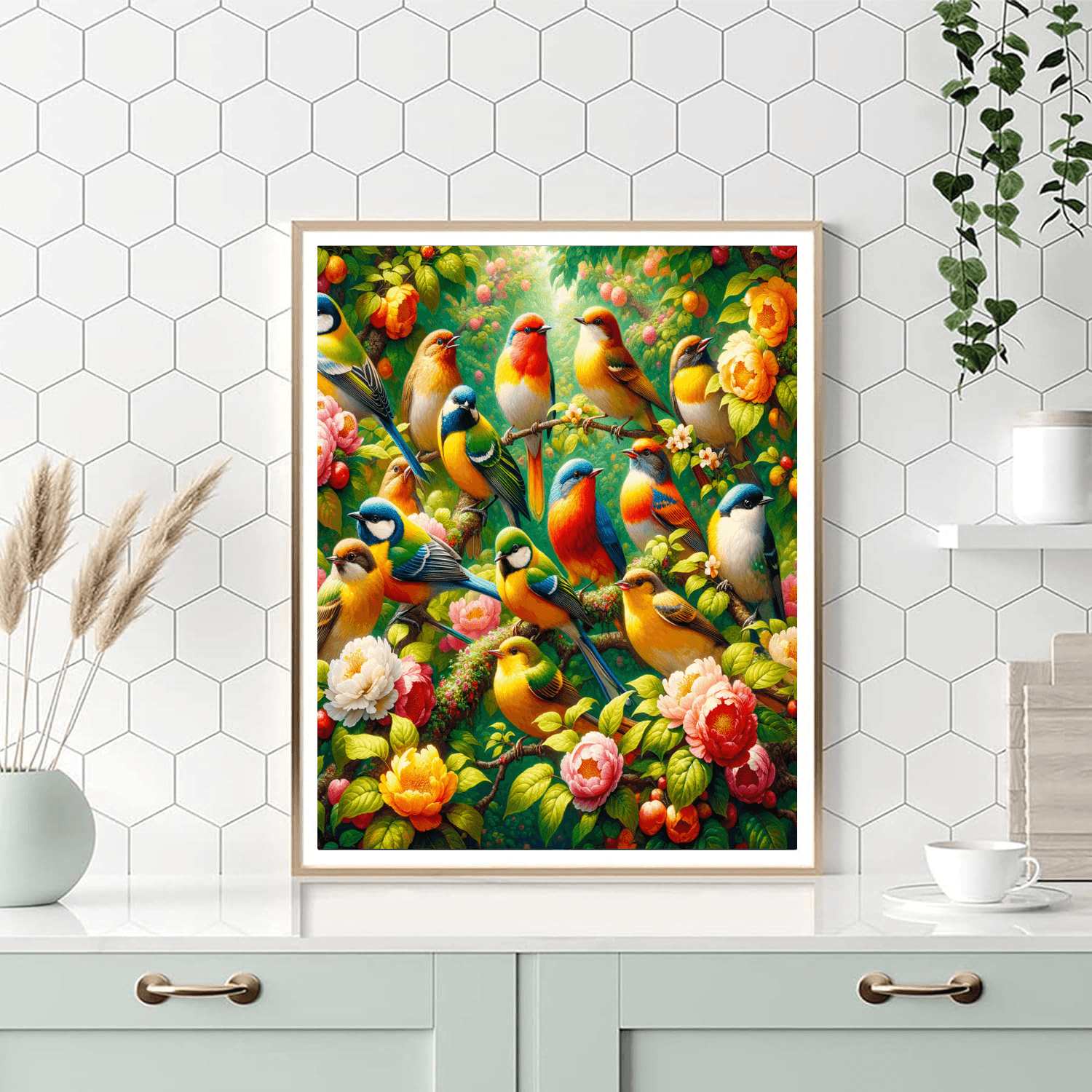 Songbird Melody Paint By Number