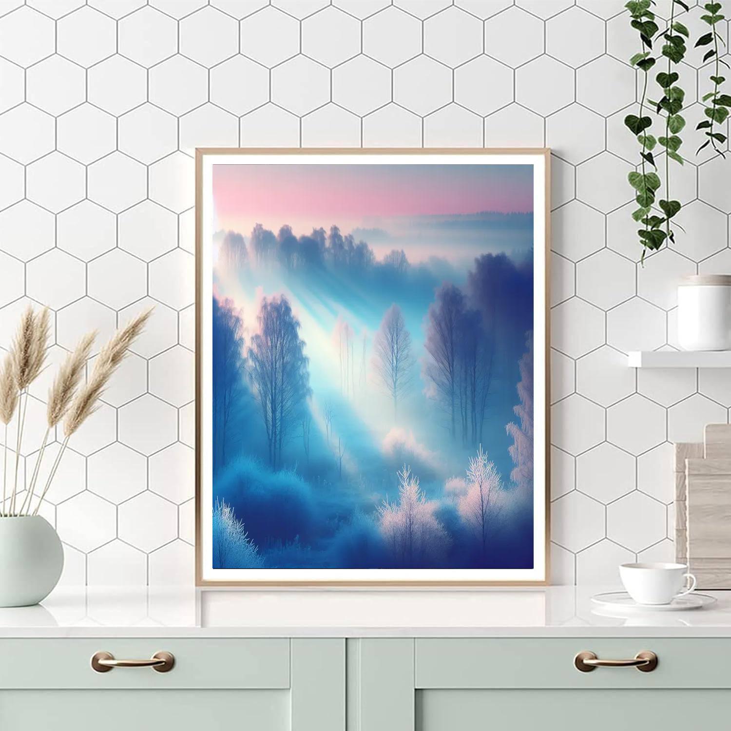 Frozen Dawn Paint By Numbers Kits