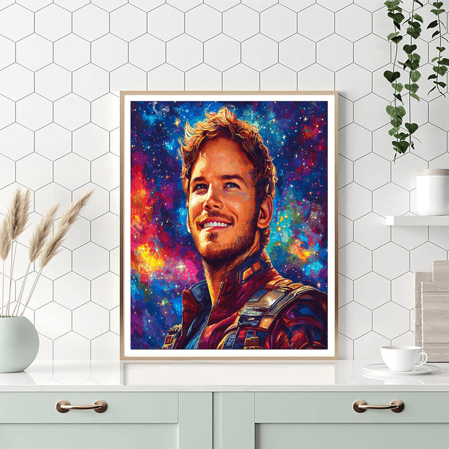 Chris Pratt: The Daring Spirit Of Star-lord Paint By Number