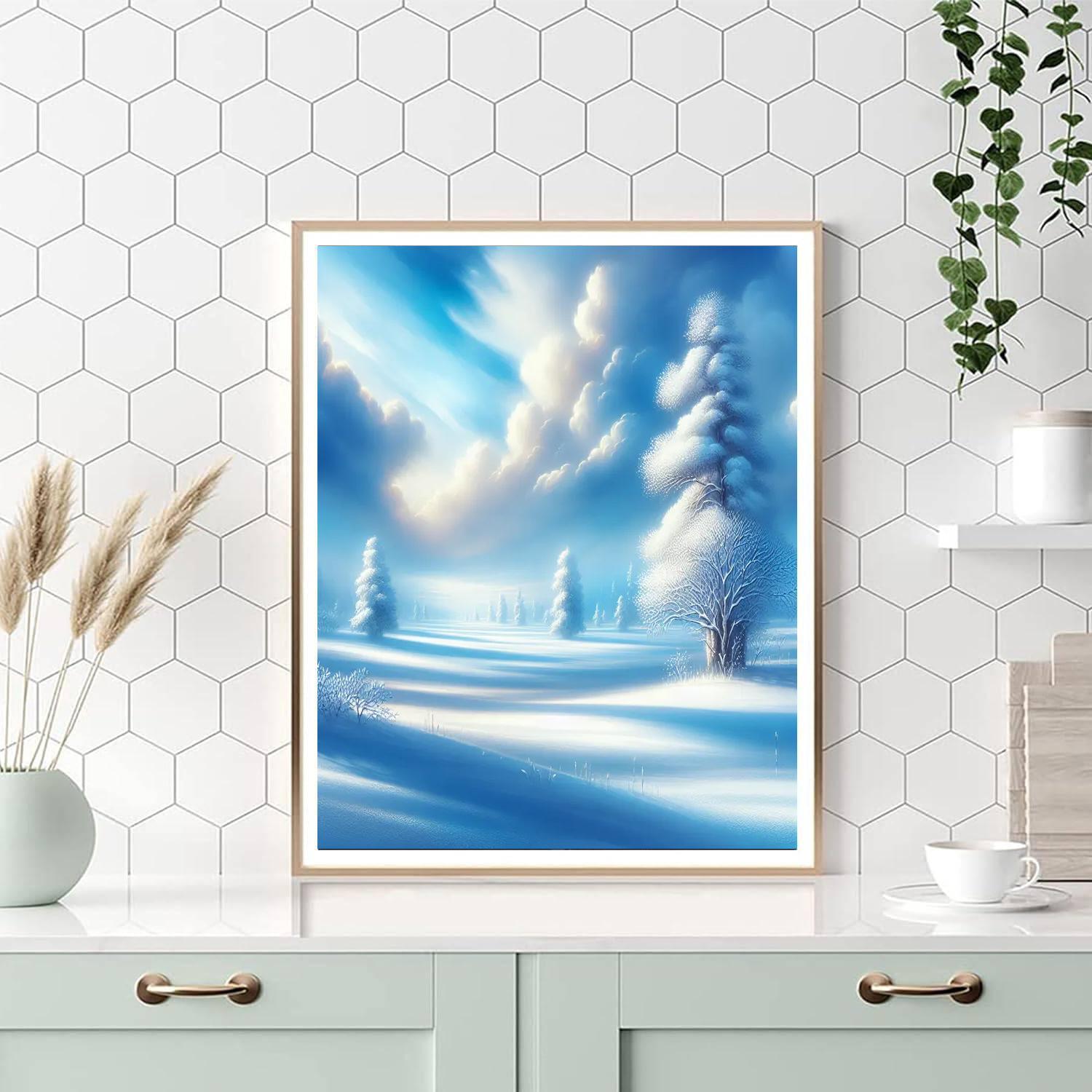 Winter's Silent Grace Paint By Numbers