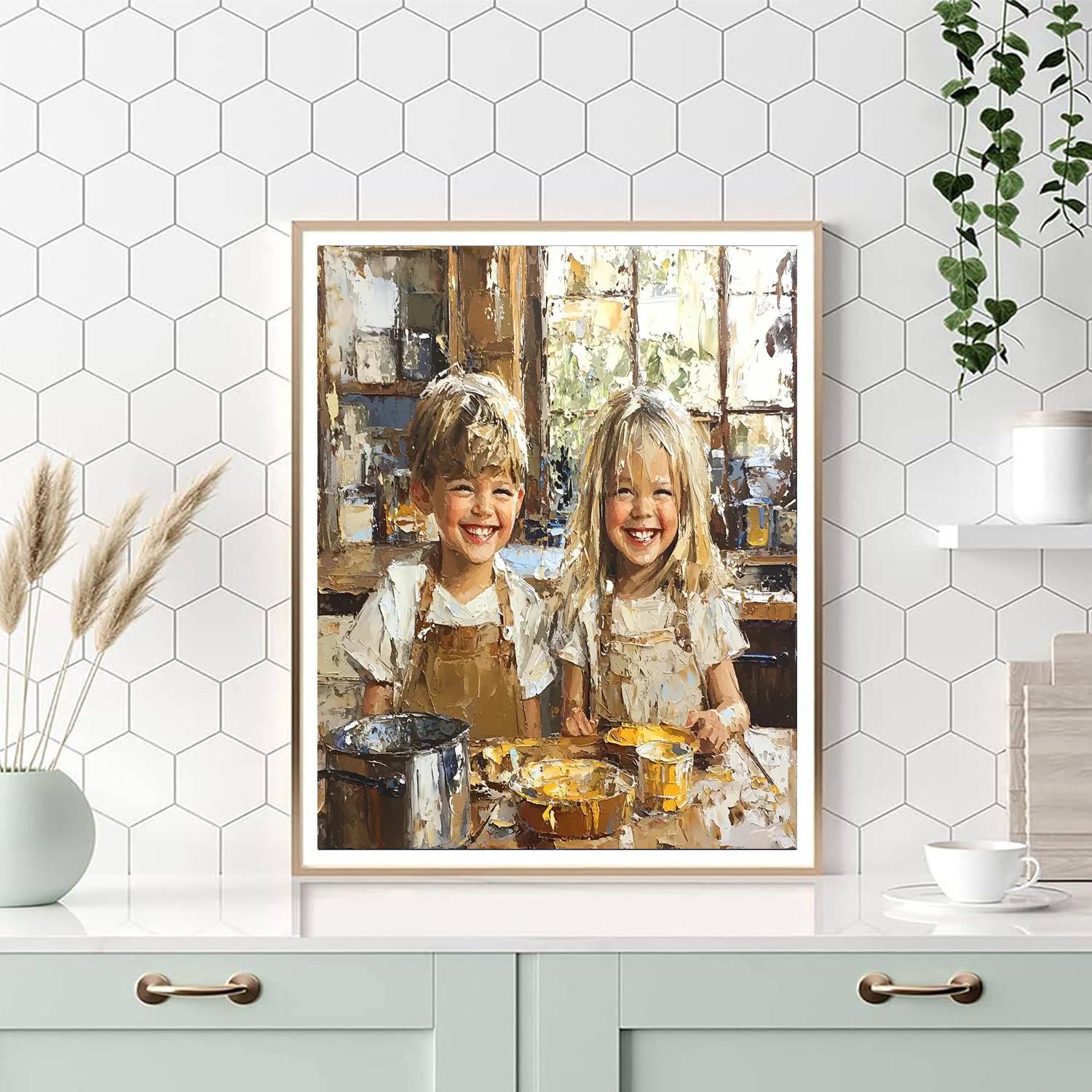 Mothers Are The Best Friends Painting By Numbers Kit