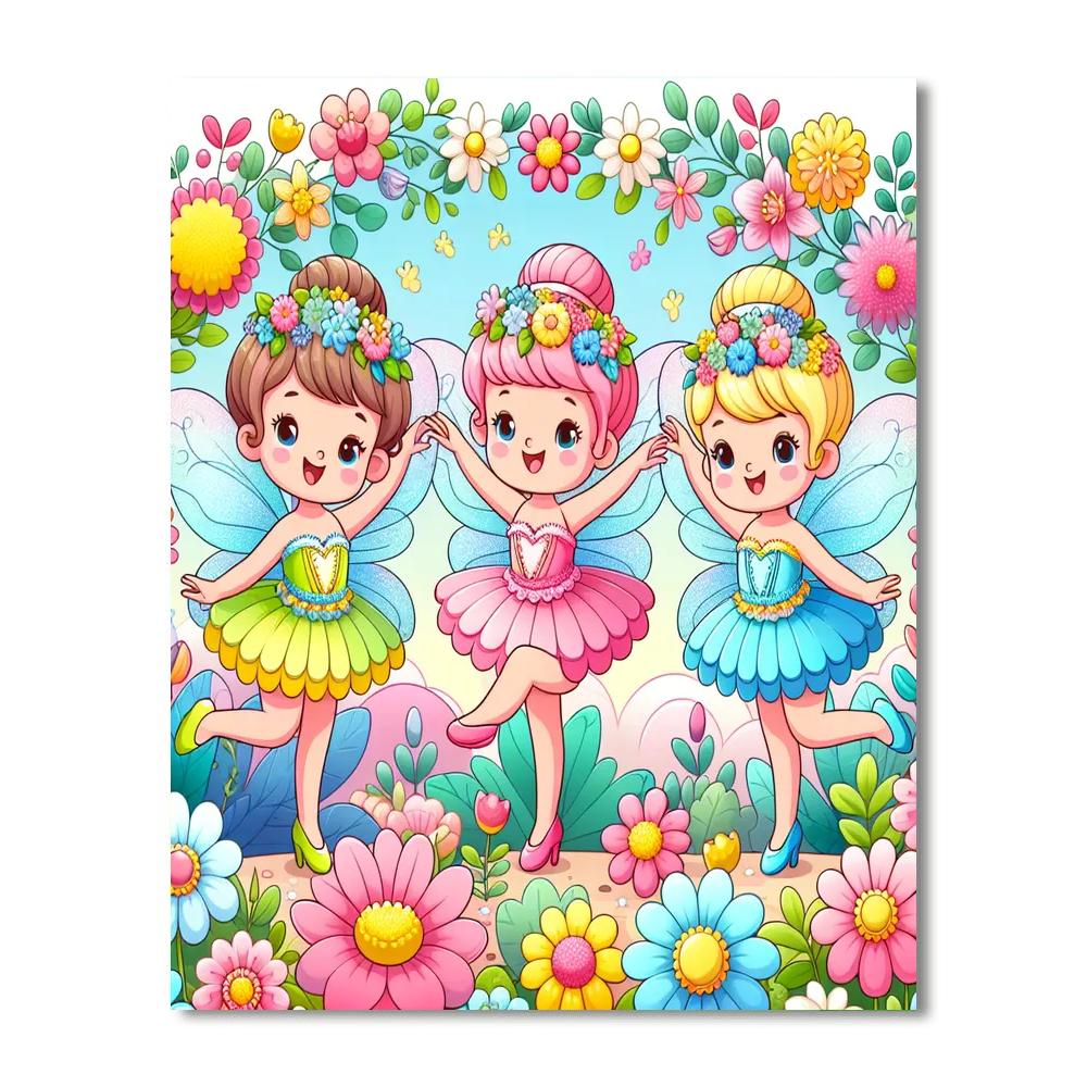 Ballet Fairyland Paint By Numbers