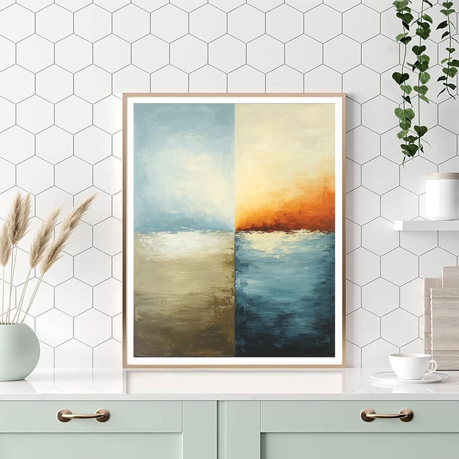 Leonardo Da Vinci Inspired Elements In Balance  Paint By Numbers Art