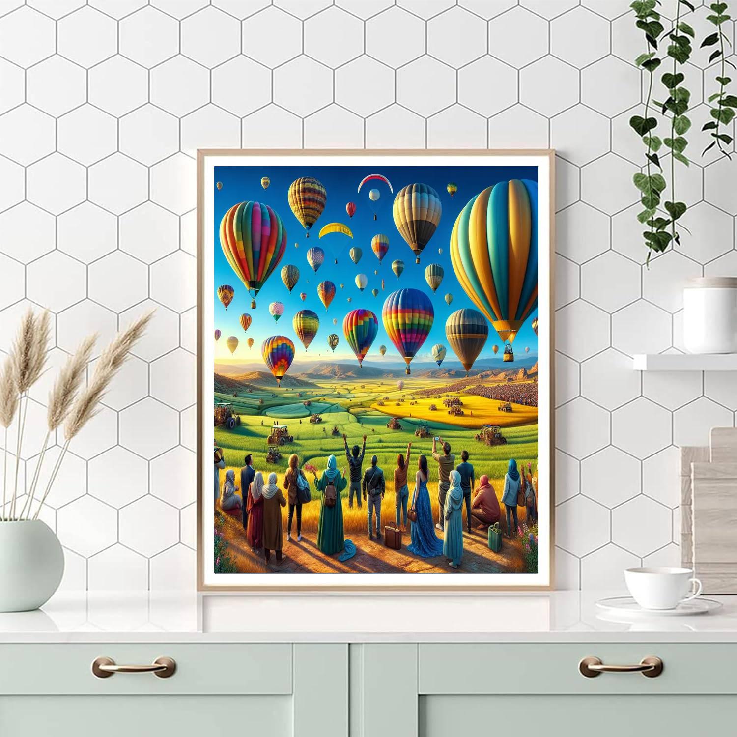 Hot Air Balloon Festival - Philippines Paint By Numbers