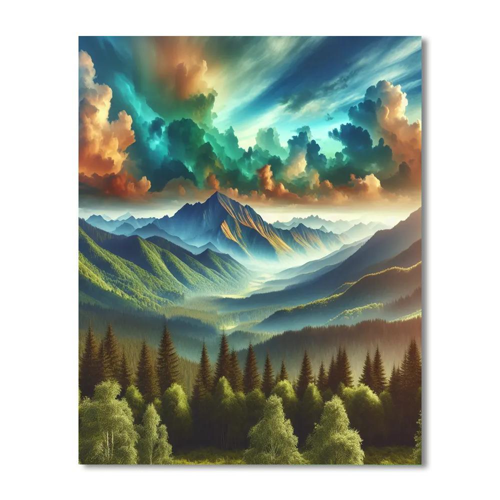 Wilderness Escape Numbered Painting Kits