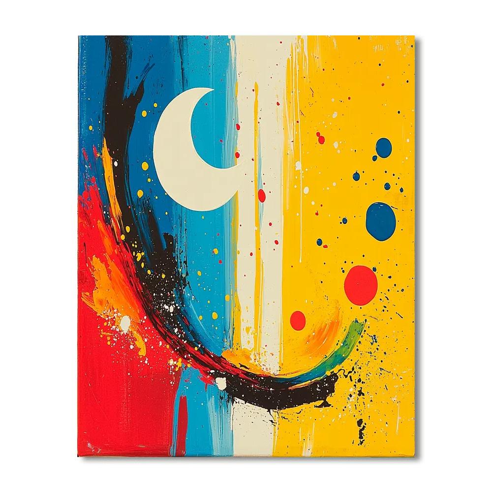 Joan Miró Inspired A Splash Of Joy  Paint By Color