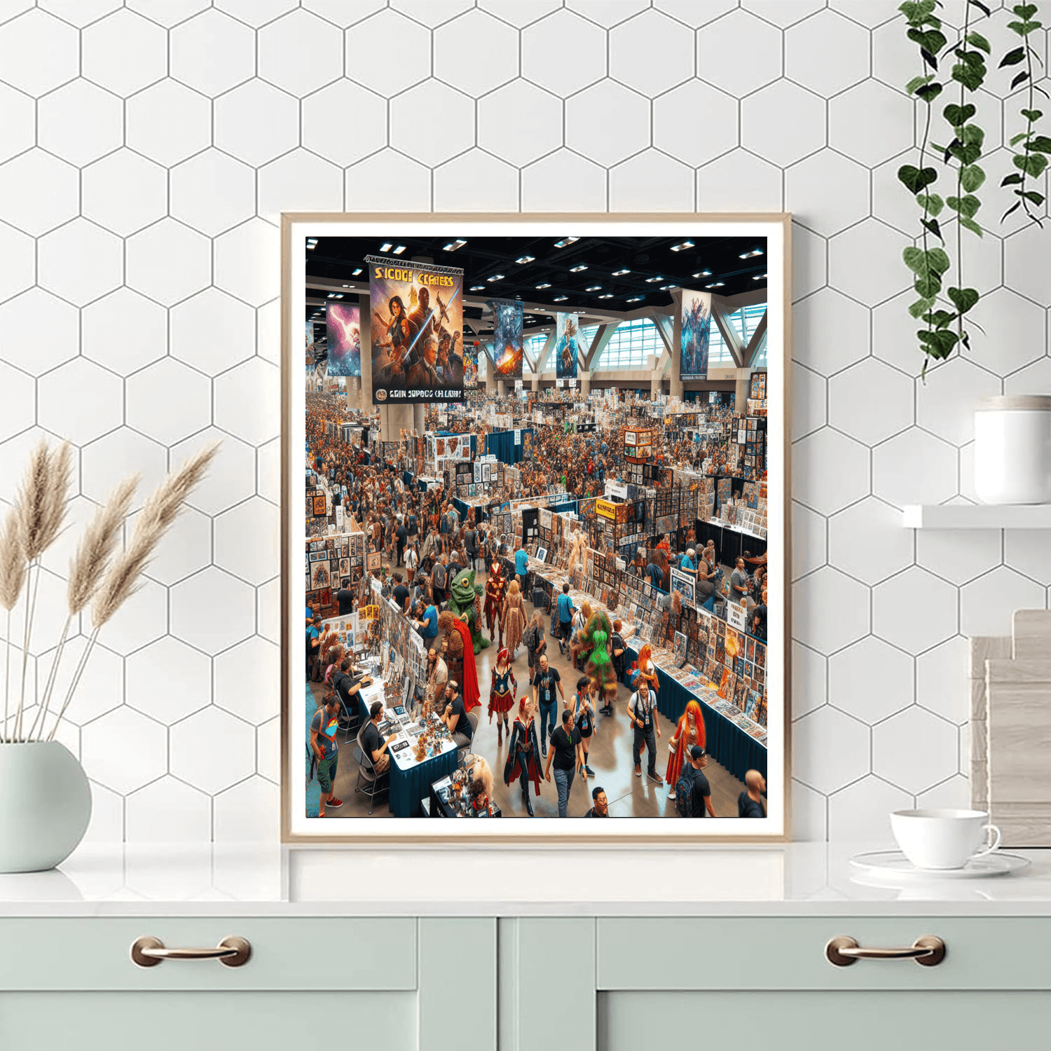 San Diego Comic-con International - United States Paint By Numbers Art