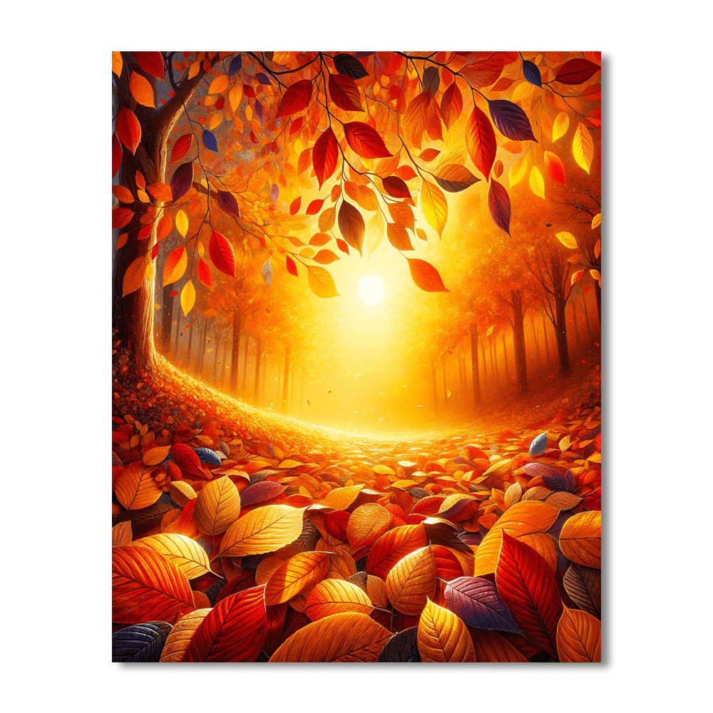 Autumn Splendor Paint By Numbers Art