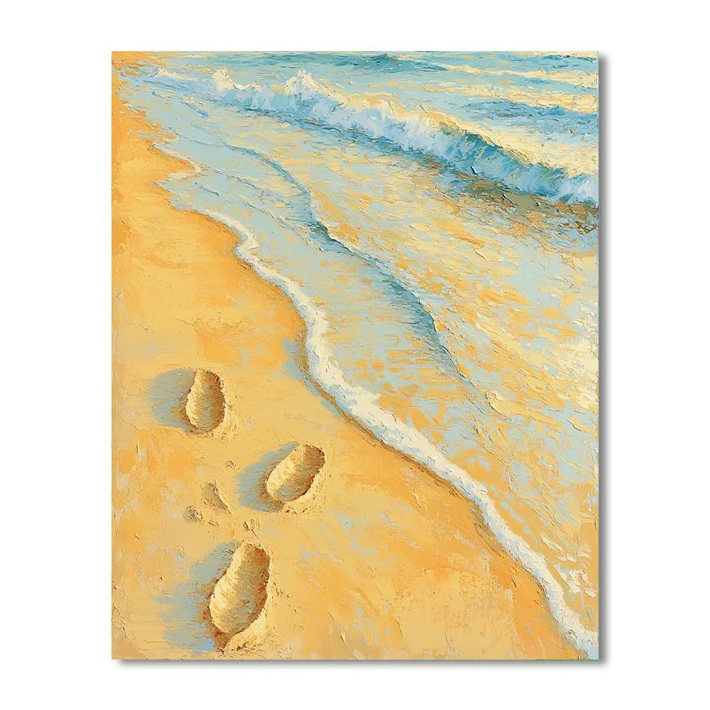 Eternal Footsteps Paint By Color