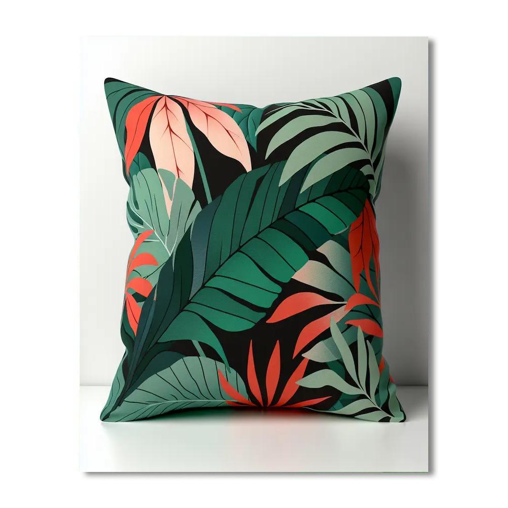 Urban Jungle Accent Pillow Paint By Numbers Kits