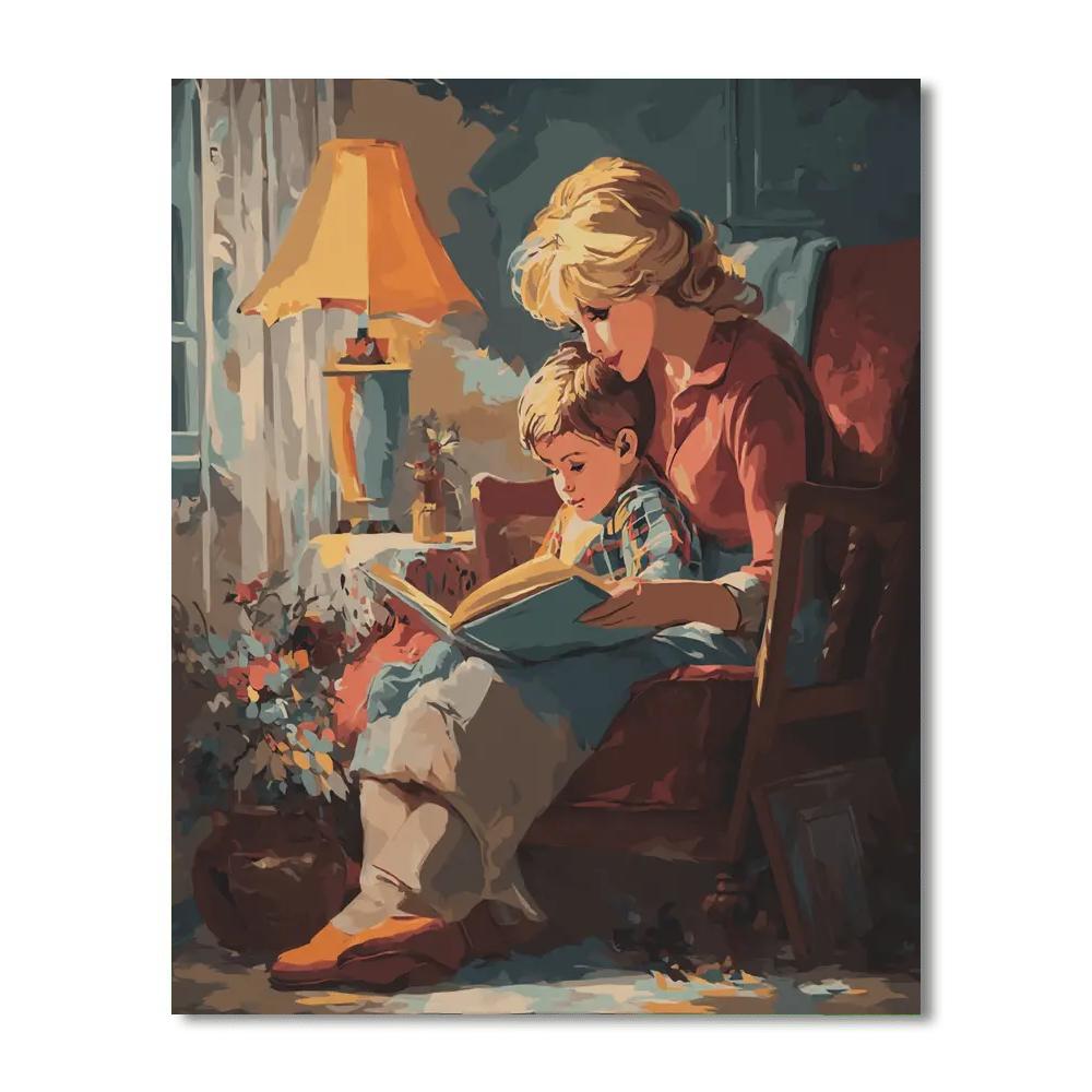 Bedtime Tales With Mom DIY Paint By Numbers