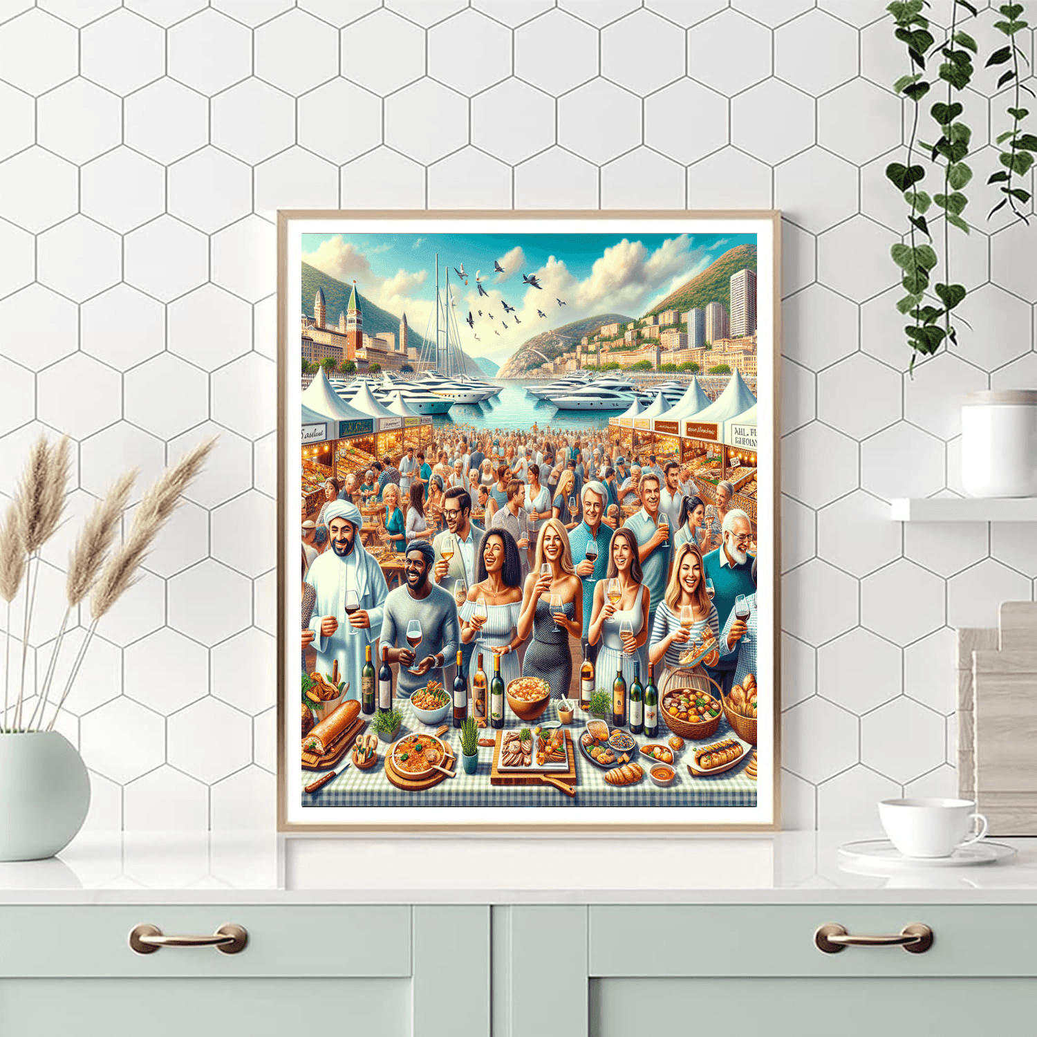 Wellington Wine And Food Festival Number Painting