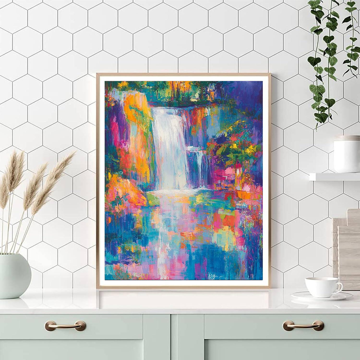 Edgar Degas Inspired Cascade Of Hues  Paint By Numbers