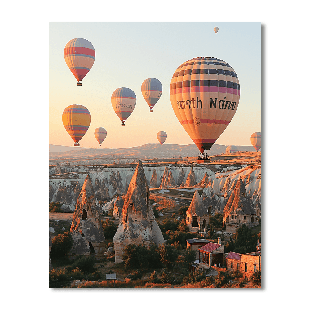 Cappadocia - Turkey DIY Paint By Numbers