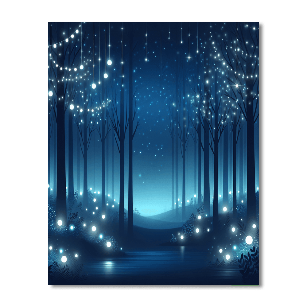 Magical Nightscape Numbered Painting Kits