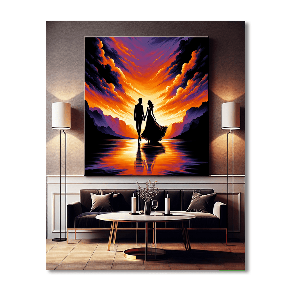 Elegant Silhouettes Paint By Numbers