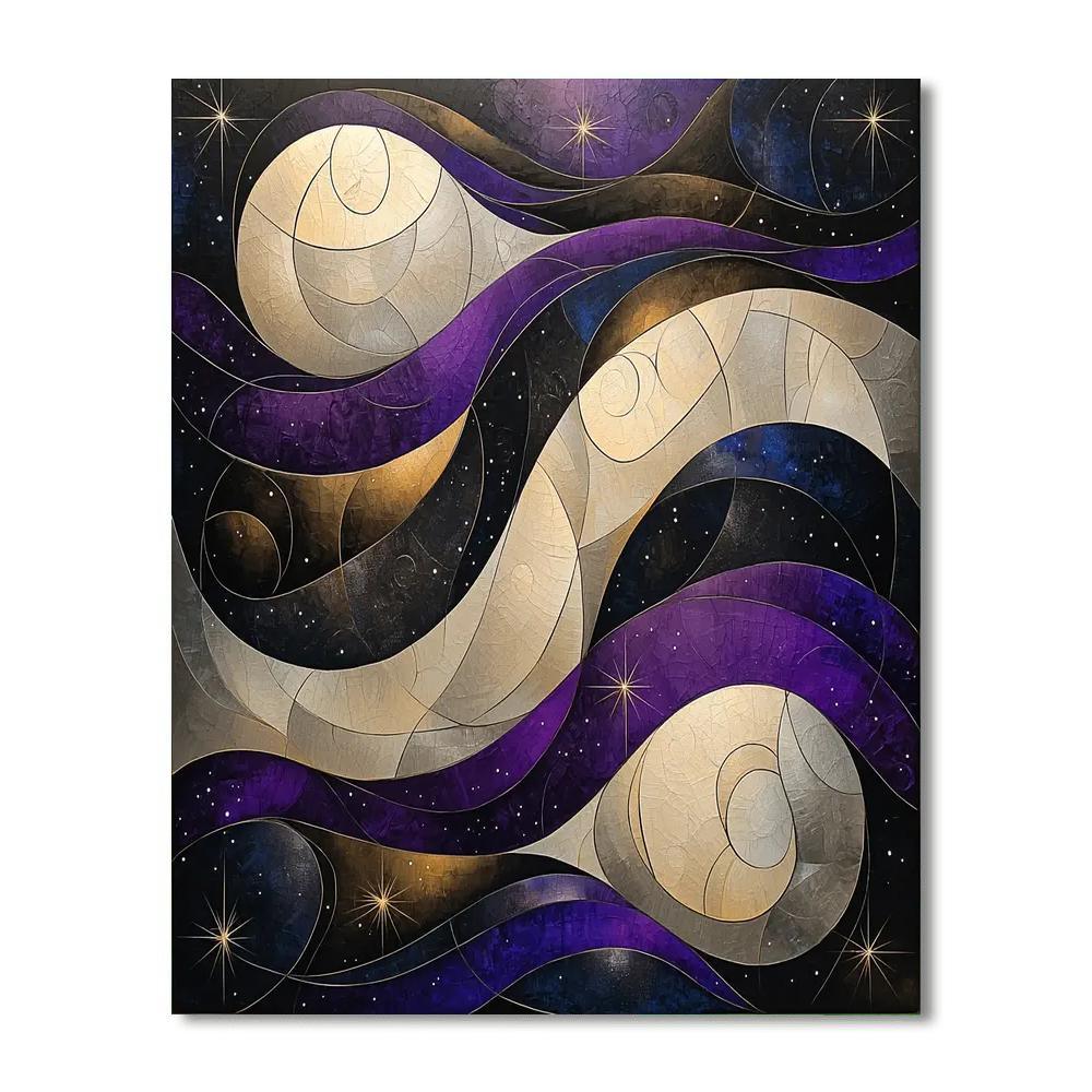 Michelangelo Inspired Harmony Of Cosmos  Paint By Numbers Kits