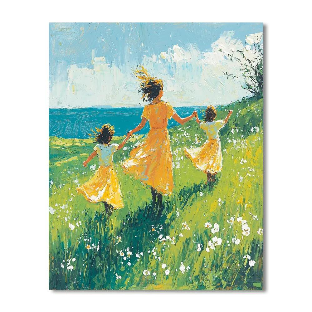 Joyful Dance In The Meadow Paint By Number