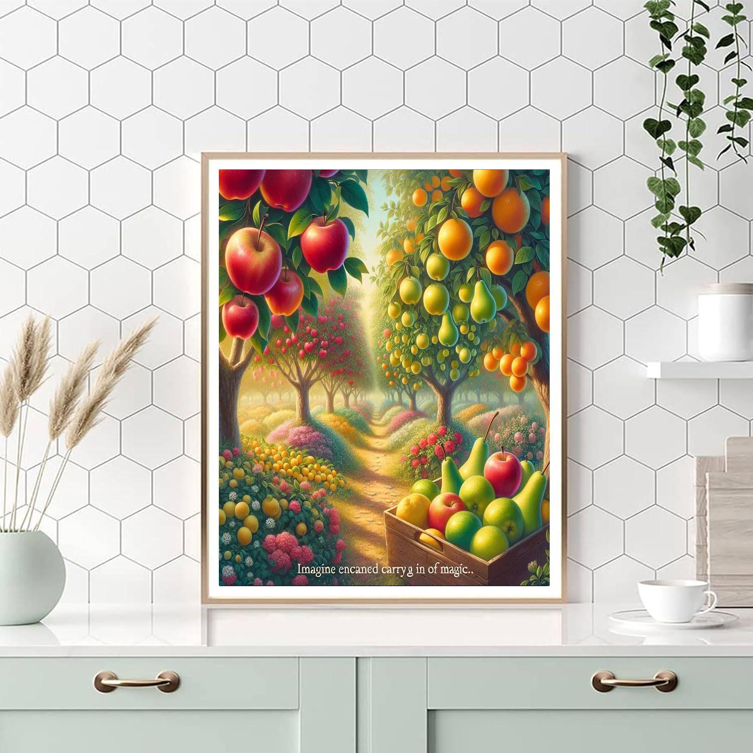 Enchanted Orchard Numbered Painting Kits