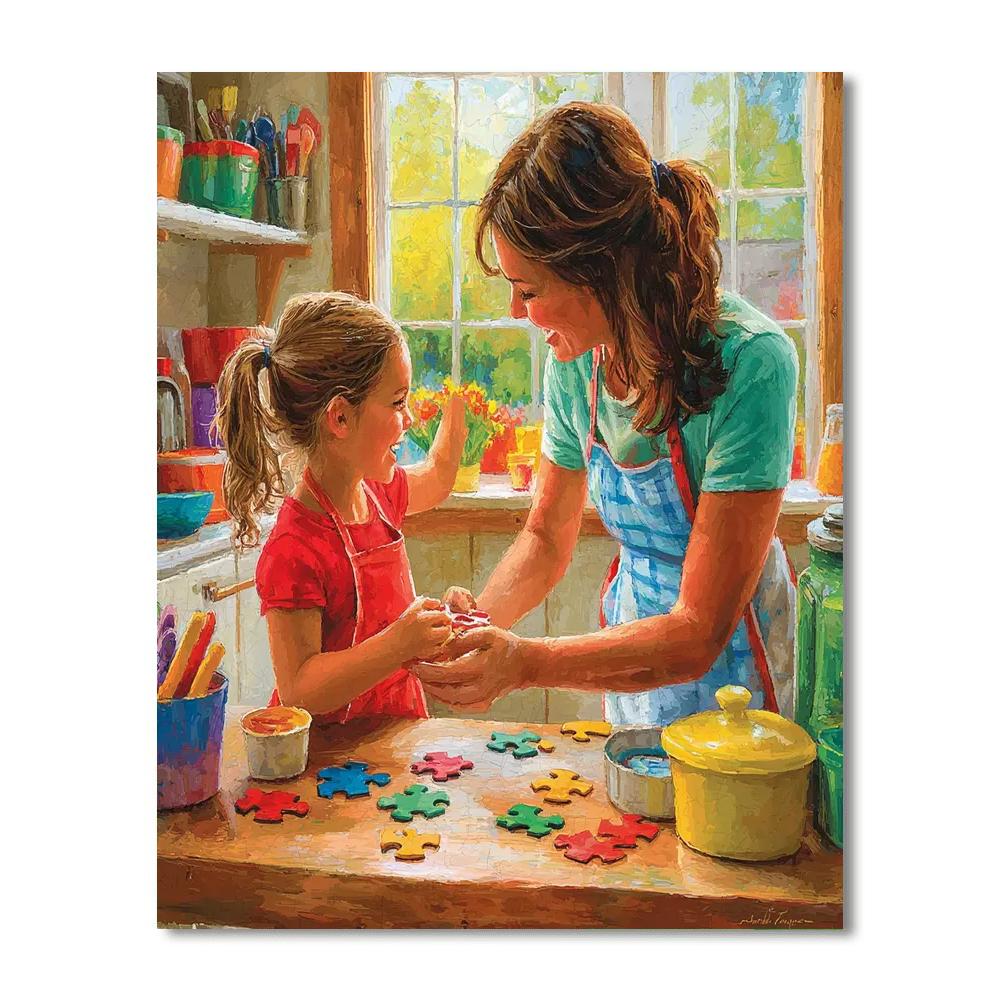 Celebrating Small Moments Number Painting