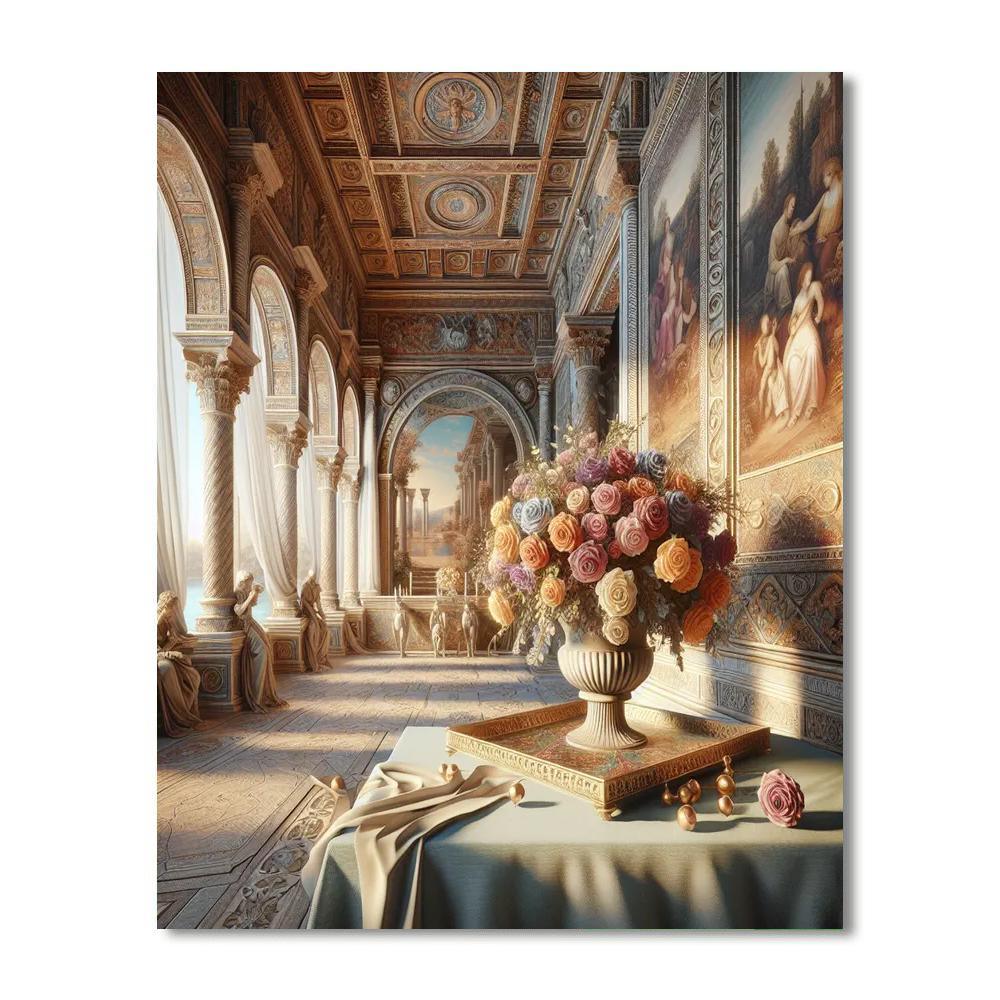 Renaissance Inspired Beauty Paint By Numbers Art
