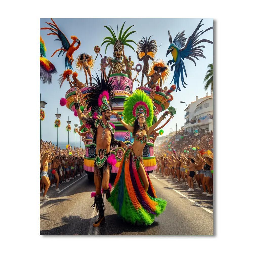 Algarve Carnival - Algarve Paint By Number