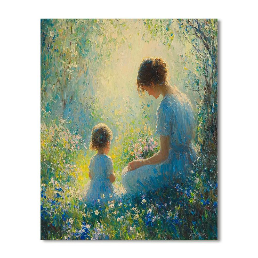Morning Dew Of Love Numbered Painting Kits