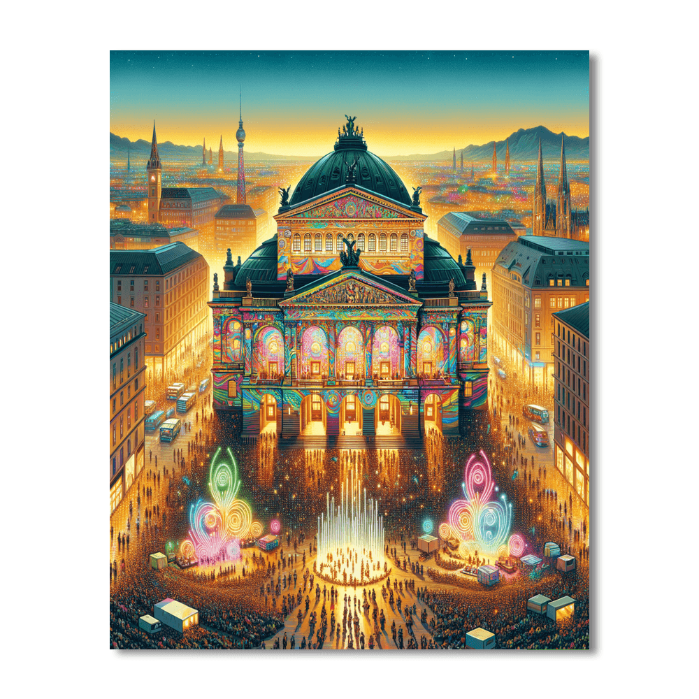 The Vivid Sydney Festival Paint By Color