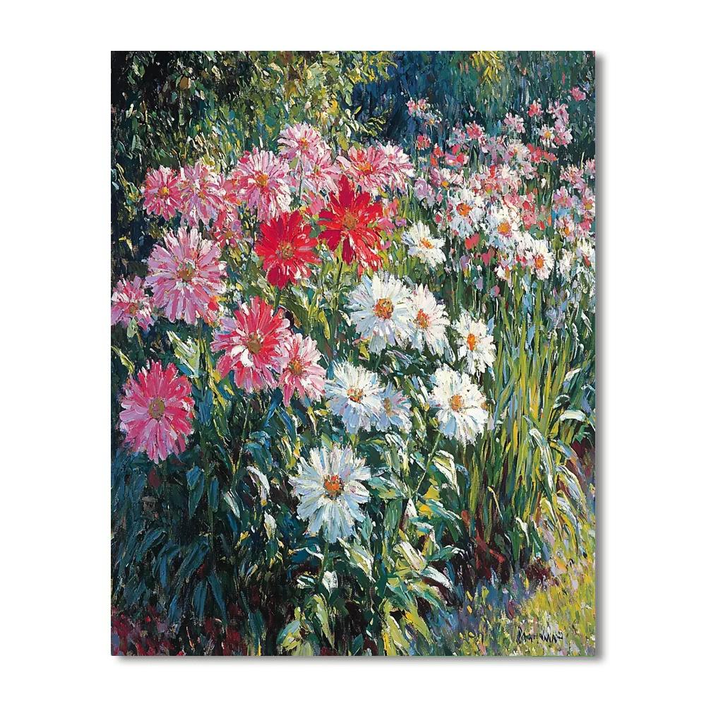 Claude Monet Inspired Ethereal Garden Vistas  Paint By Numbers