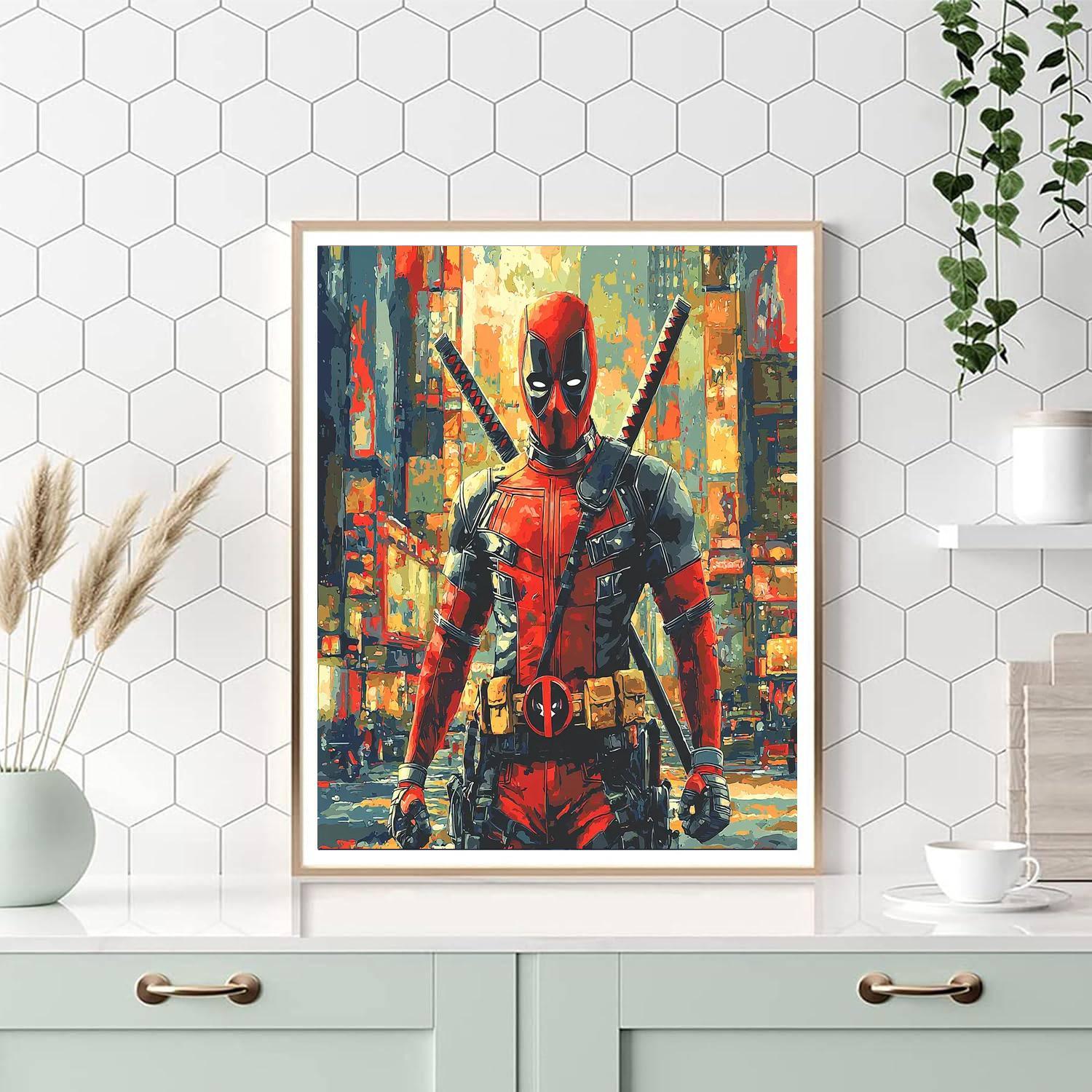 Ryan Reynolds: The Merc With A Mouth's Mischief Numbered Painting Kits