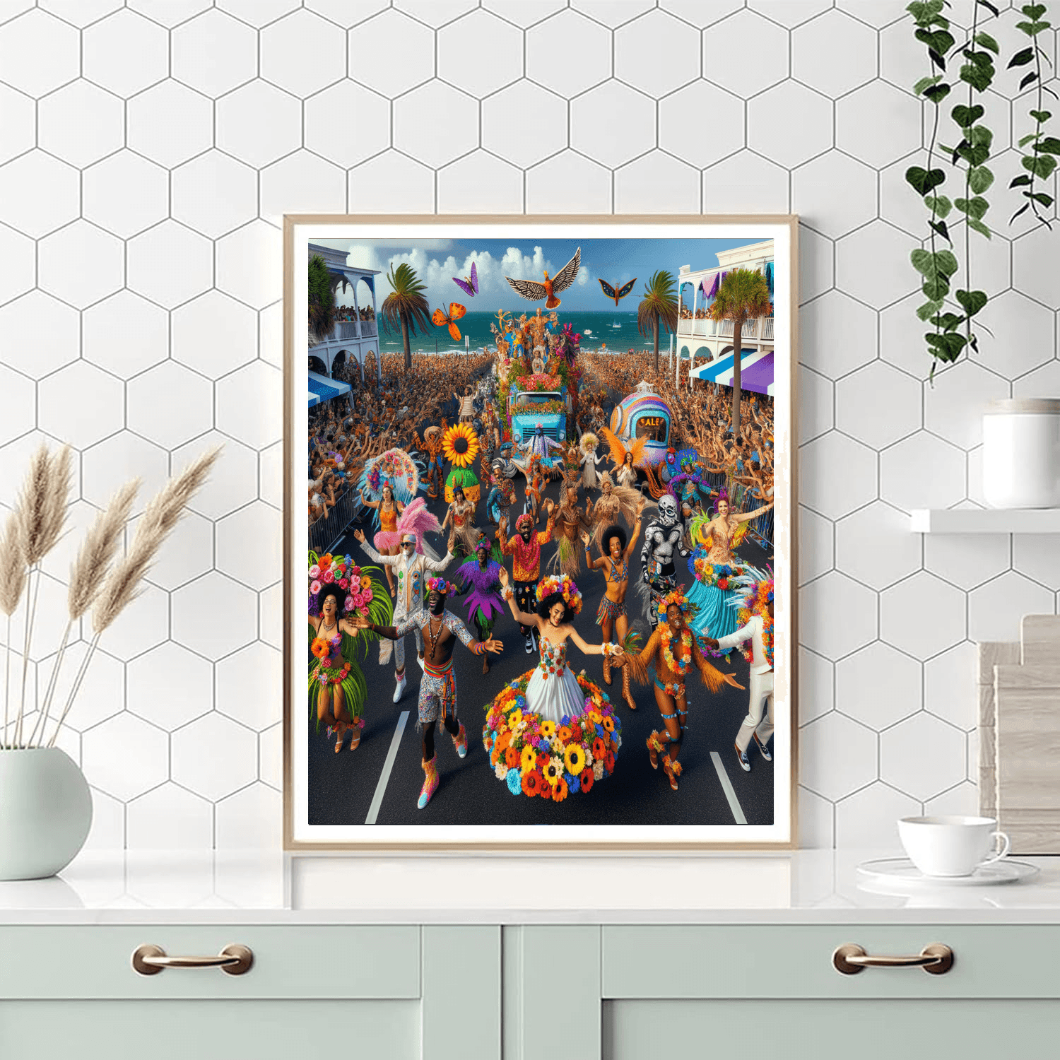 Carnival Of Goa - India DIY Paint By Numbers