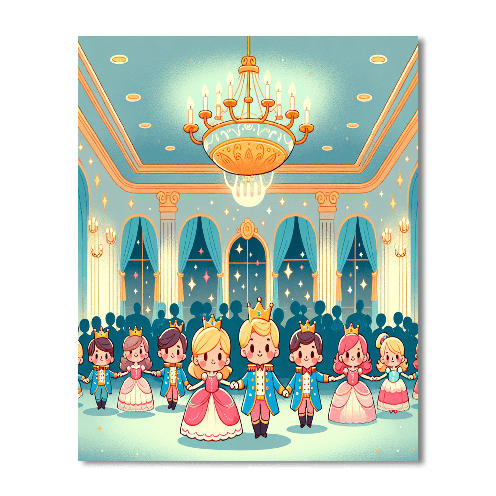 Fairy Tale Royal Ball Paint By Color
