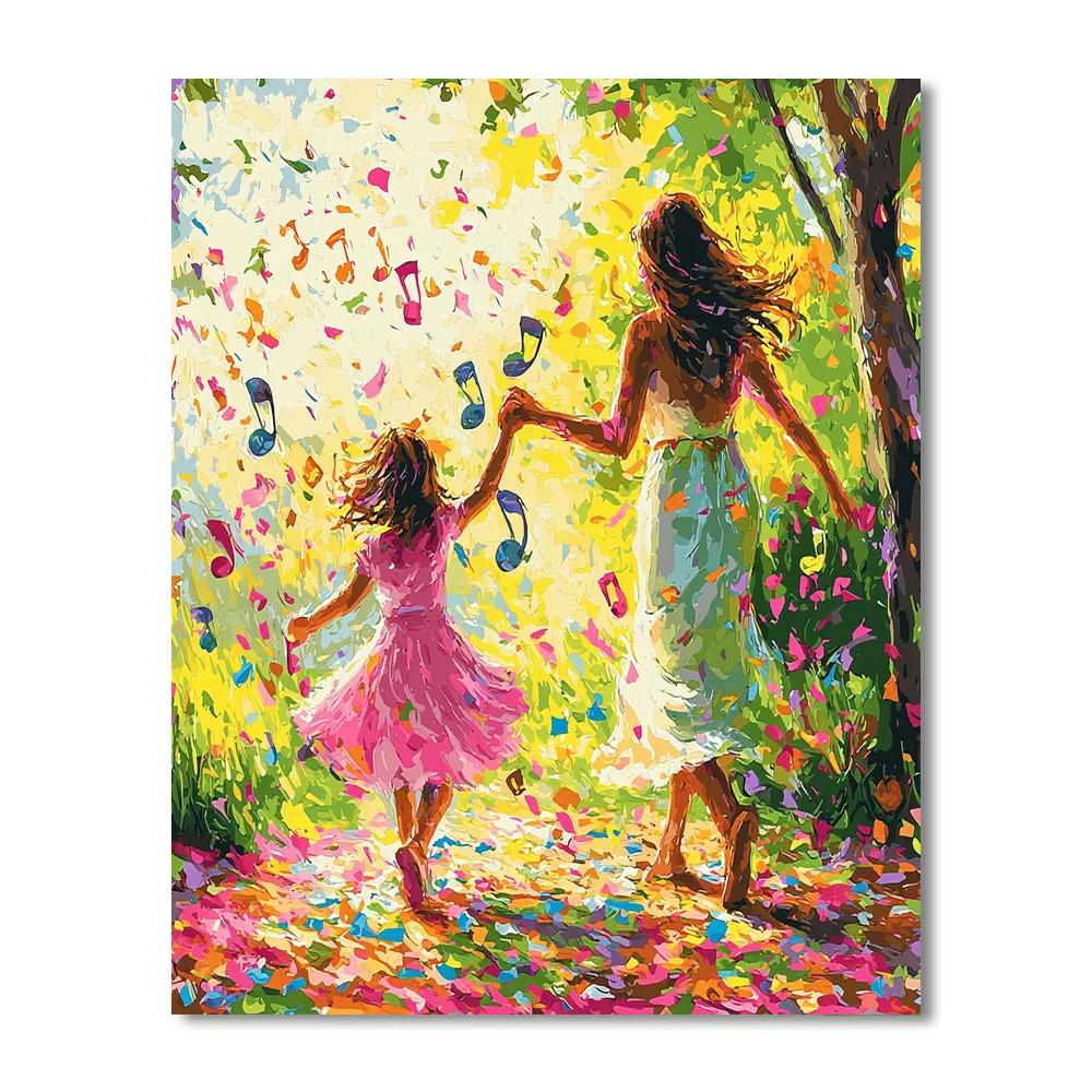 Dance Of Life Painting By Numbers Kit