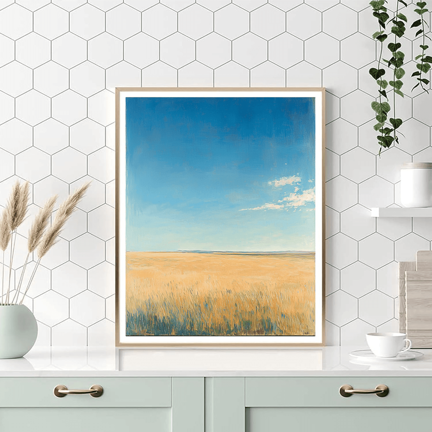 Edward Hopper Inspired Ethereal Plains  Paint By Numbers Kits
