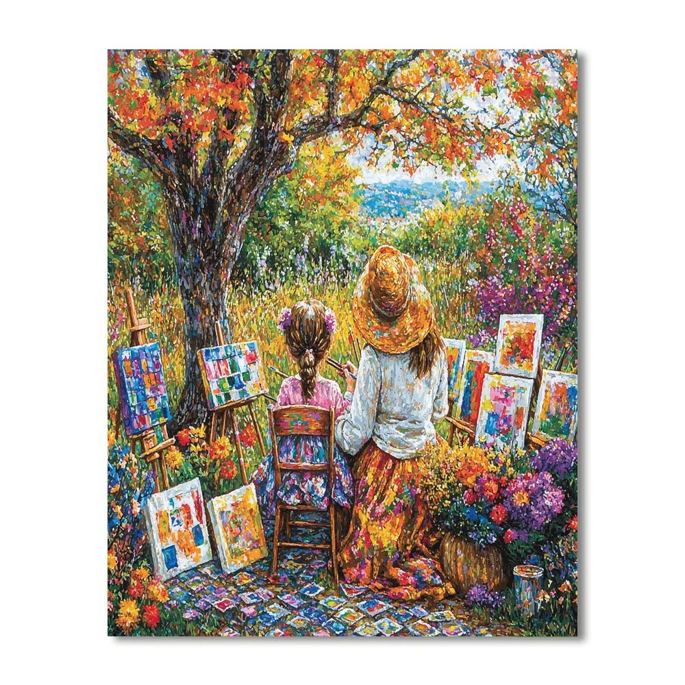 The Art Of Togetherness Numbered Painting Kits